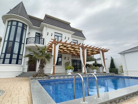6 otaqlı həyət evi/bağ evi - Mərdəkan q. - 450 m²