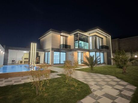 6 otaqlı həyət evi/bağ evi - Mərdəkan q. - 450 m²