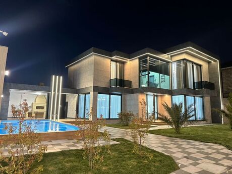 6 otaqlı həyət evi/bağ evi - Mərdəkan q. - 450 m²