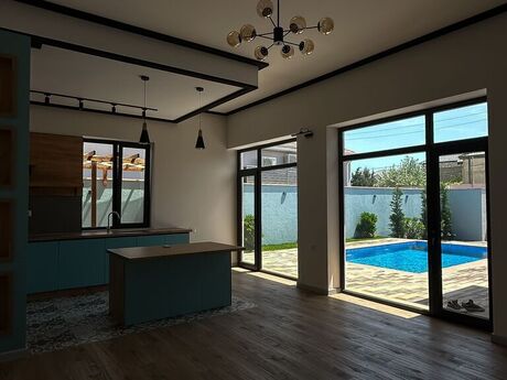 4 otaqlı həyət evi/bağ evi - Şağan q. - 220 m²