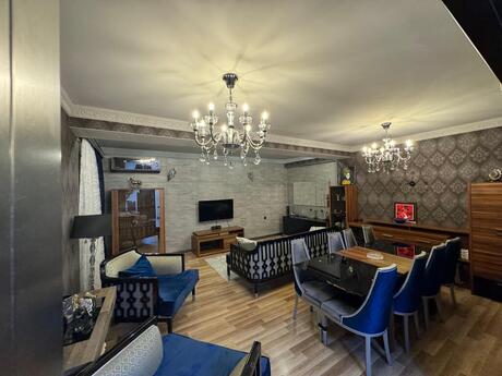 3 otaqlı yeni tikili - İnşaatçılar m. - 120 m²
