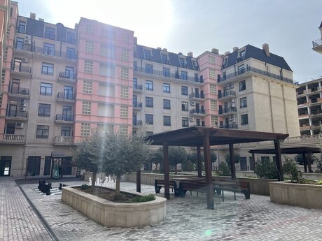 3 otaqlı yeni tikili - Ağ şəhər q. - 117 m²