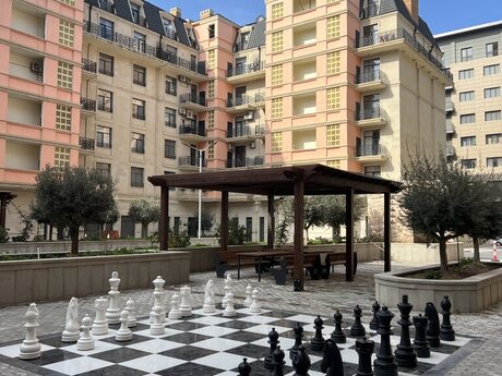3 otaqlı yeni tikili - Ağ şəhər q. - 117 m²