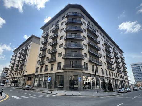 3 otaqlı yeni tikili - Ağ şəhər q. - 136 m²