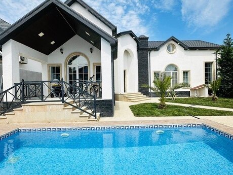 4 otaqlı həyət evi/bağ evi - Mərdəkan q. - 230 m²