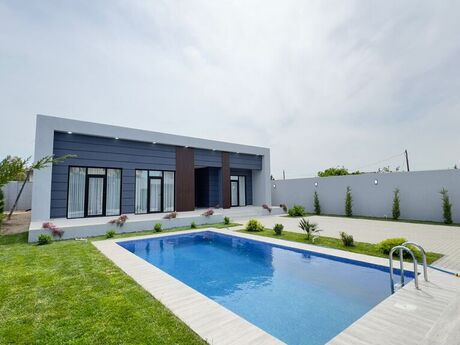 4 otaqlı həyət evi/bağ evi - Mərdəkan q. - 160 m²