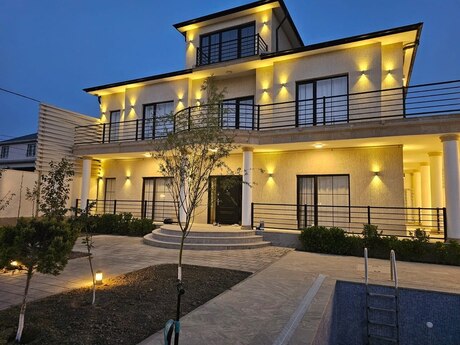 5 otaqlı həyət evi/bağ evi - Nardaran q. - 260 m²