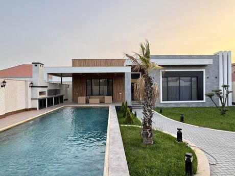 4 otaqlı həyət evi/bağ evi - Mərdəkan q. - 220 m²