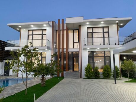 5 otaqlı həyət evi/bağ evi - Buzovna q. - 350 m²