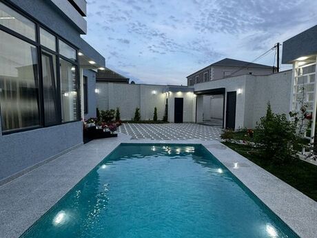 4 otaqlı həyət evi/bağ evi - Mərdəkan q. - 180 m²