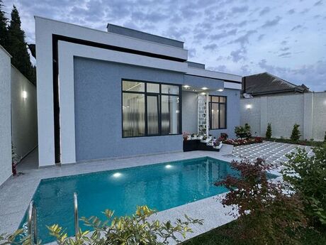 4 otaqlı həyət evi/bağ evi - Mərdəkan q. - 180 m²