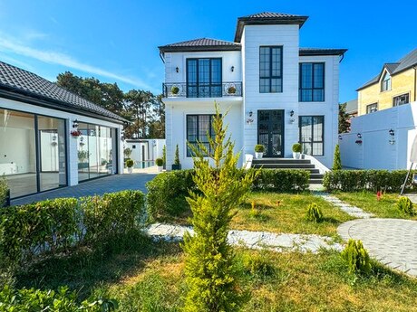 5 otaqlı həyət evi/bağ evi - Mərdəkan q. - 313 m²