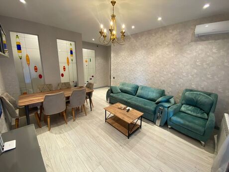 3-room apartment for rent, 120 m², Nəsimi: 1 400 ₼/mo 2