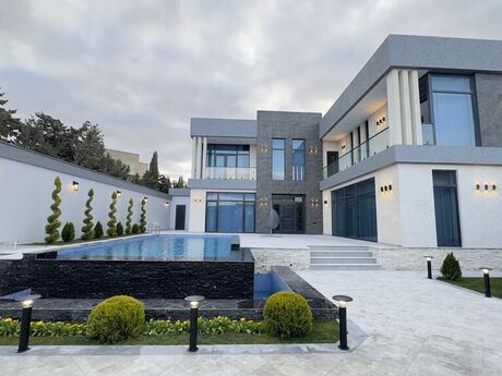 4 otaqlı həyət evi/bağ evi - Mərdəkan q. - 400 m²
