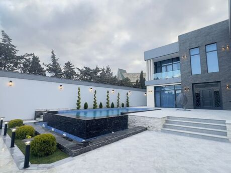 4 otaqlı həyət evi/bağ evi - Mərdəkan q. - 400 m²