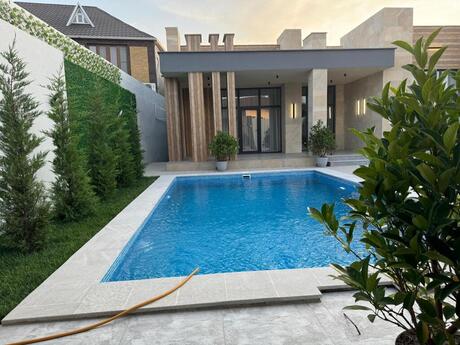 5 otaqlı həyət evi/bağ evi - Mərdəkan q. - 220 m²