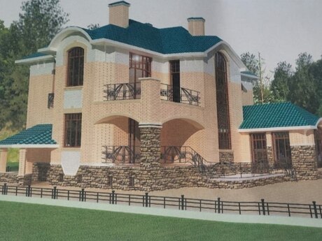 6 otaqlı həyət evi/bağ evi - Badamdar q. - 400 m²