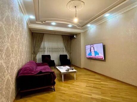 3 otaqlı yeni tikili - İnşaatçılar m. - 132 m²