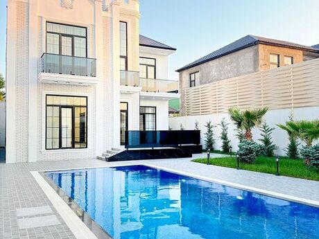 6 otaqlı həyət evi/bağ evi - Mərdəkan q. - 400 m²