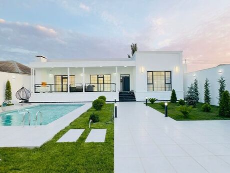 4 otaqlı həyət evi/bağ evi - Mərdəkan q. - 200 m²