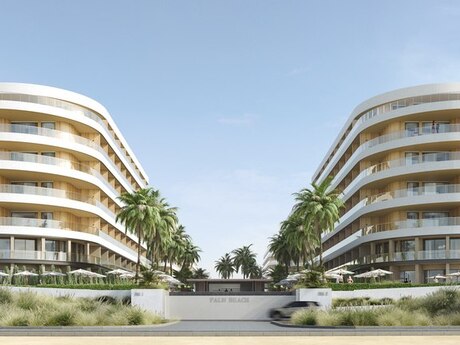 1 otaqlı yeni tikili - Nardaran q. - 64.1 m²
