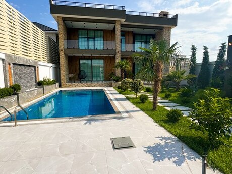 6 otaqlı həyət evi/bağ evi - Mərdəkan q. - 600 m²