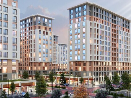 Объявление №4504414 - Сумгаит, Сумгаит, 2-комн., 91.7 м², 7/14 этаж