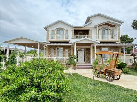 6 otaqlı həyət evi/bağ evi - Mərdəkan q. - 450 m²