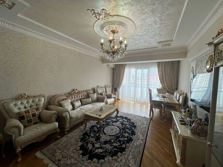 2 otaqlı yeni tikili - Şah İsmayıl Xətai m. - 90.8 m²