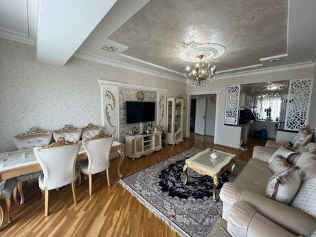 2 otaqlı yeni tikili - Şah İsmayıl Xətai m. - 90.8 m²