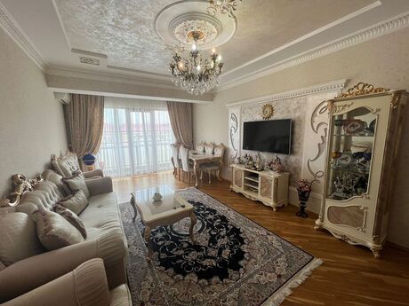 2 otaqlı yeni tikili - Şah İsmayıl Xətai m. - 90.8 m²