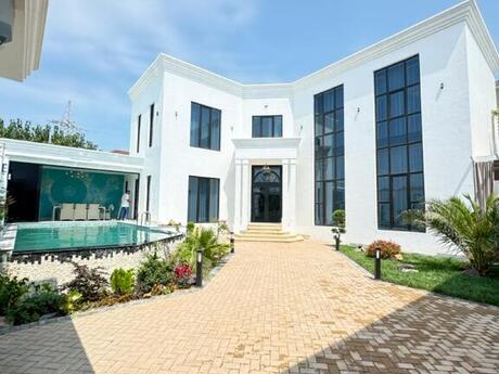 6 otaqlı həyət evi/bağ evi - Mərdəkan q. - 450 m²