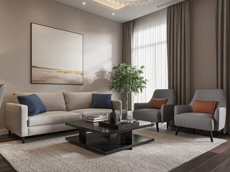 3 otaqlı yeni tikili - Ağ şəhər q. - 123.7 m²