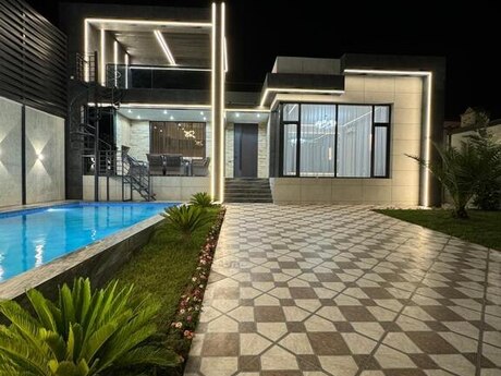 5 otaqlı həyət evi/bağ evi - Mərdəkan q. - 300 m²