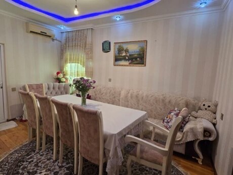 4 otaqlı həyət evi/bağ evi - M.Ə.Rəsulzadə q. - 100 m²