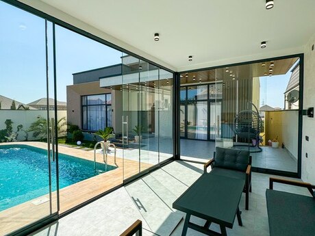 4 otaqlı həyət evi/bağ evi - Mərdəkan q. - 200 m²
