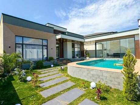 4 otaqlı həyət evi/bağ evi - Mərdəkan q. - 200 m²