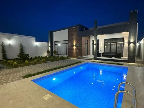 4 otaqlı həyət evi/bağ evi - Mərdəkan q. - 200 m²