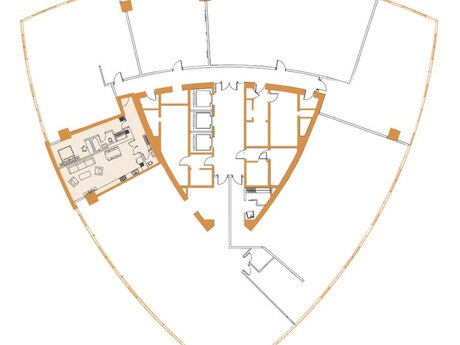 2 otaqlı mənzil, 155 m², Nəsimi: 2 635 000 ₼ 5