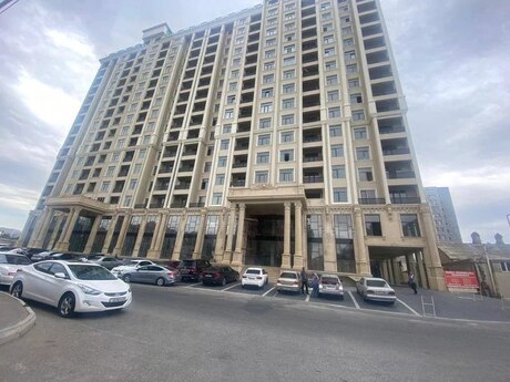 3 otaqlı yeni tikili - Şah İsmayıl Xətai m. - 121 m²