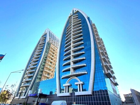 3-комн. новостройка - м. Элмляр Академиясы - 158 м²