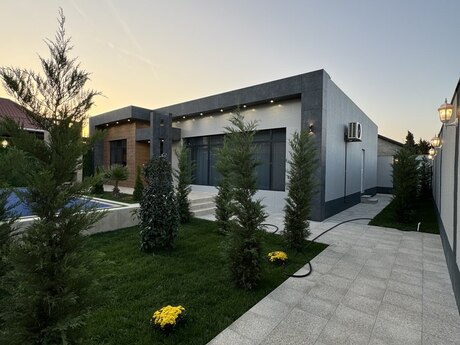 4 otaqlı həyət evi/bağ evi - Mərdəkan q. - 200 m²