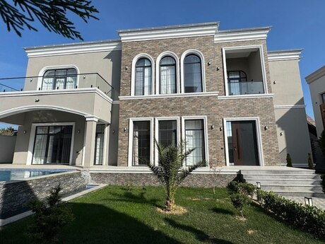 6 otaqlı həyət evi/bağ evi - Mərdəkan q. - 440 m²