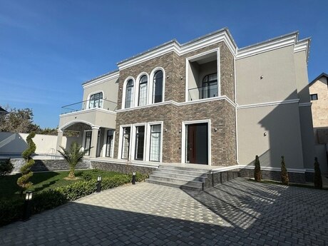 6 otaqlı həyət evi/bağ evi - Mərdəkan q. - 440 m²