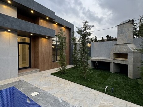 4 otaqlı həyət evi/bağ evi - Mərdəkan q. - 165 m²
