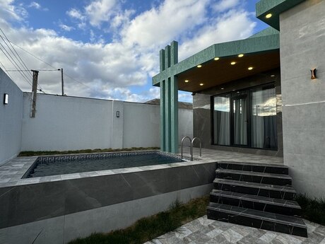 3 otaqlı həyət evi/bağ evi - Mərdəkan q. - 110 m²