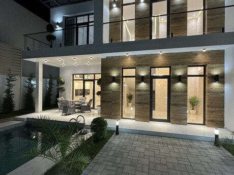 4 otaqlı həyət evi/bağ evi - Mərdəkan q. - 300 m²