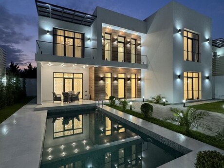 4 otaqlı həyət evi/bağ evi - Mərdəkan q. - 300 m²