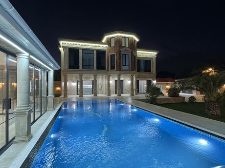 6 otaqlı həyət evi/bağ evi - Mərdəkan q. - 500 m²