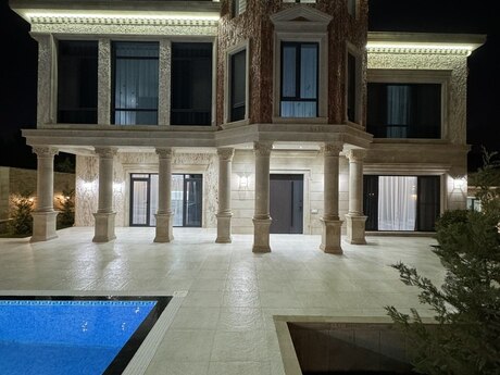 6 otaqlı həyət evi/bağ evi - Mərdəkan q. - 500 m²